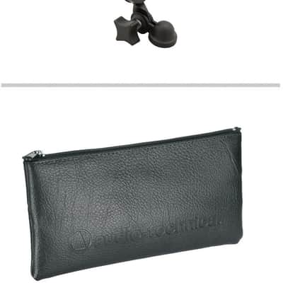 Audio-Technica AT2020 Cardioid Condenser Studio Microphone Bundle with Pop Filter image 6