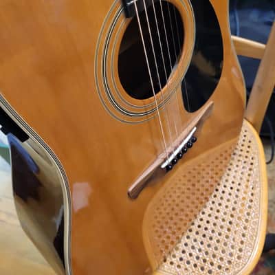 Alvarez RD-30SC Natural Acoustic Electric Dreadnought Guitar image 4