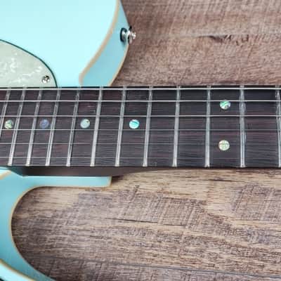 MyDream Partcaster Custom Built - Sonic Blue Wenge Dreamsongs image 8