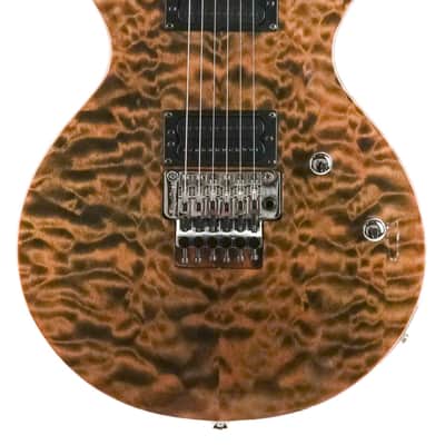 Carvin CS6 California Carve Top Tiger Eye Quilted image 2