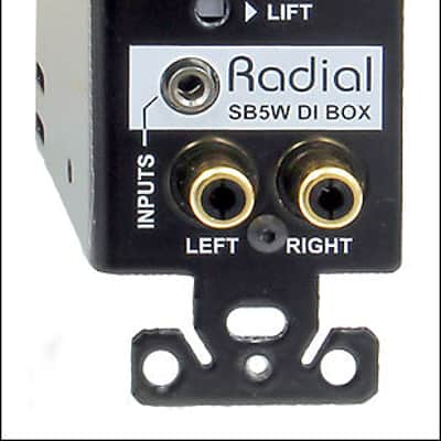 Radial StageBug SB5W Wall-mounted stereo direct box image 1