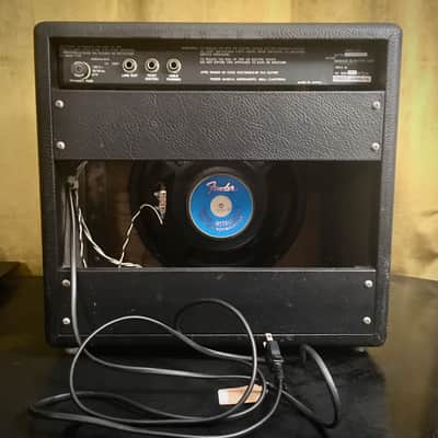 Vintage Rare Fender Sidekick Tube 20R 1980s Black Tolex Original Classic Blackface Collector image 7