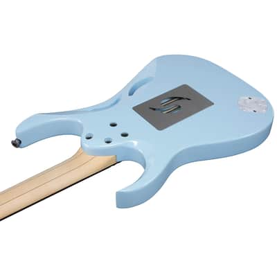 Ibanez PIA3761C-BLP Steve Vai Signature 6-String Solid Body Electric Guitar with Rosewood Fretboard, Right-Handed, Blue Powder image 8
