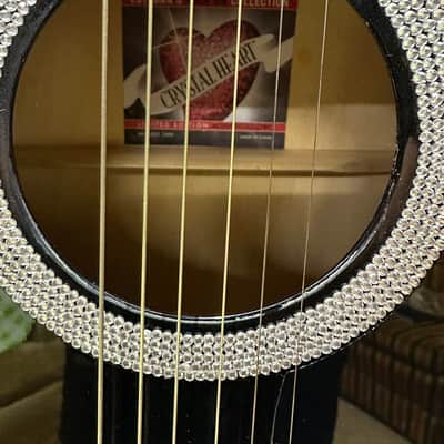 Esteban Crystal Heart Single cut acoustic image 3