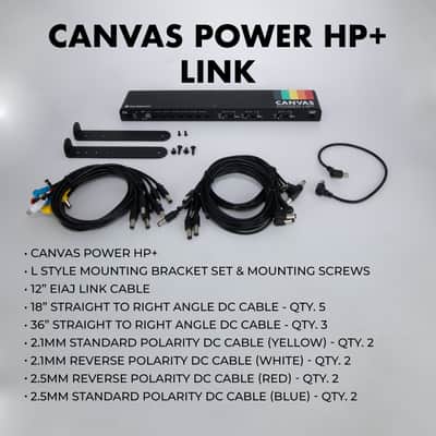 Walrus Audio Canvas Power HP Plus Link Power Supply - LINK UNIT WITHOUT POWERSUPPLY image 3