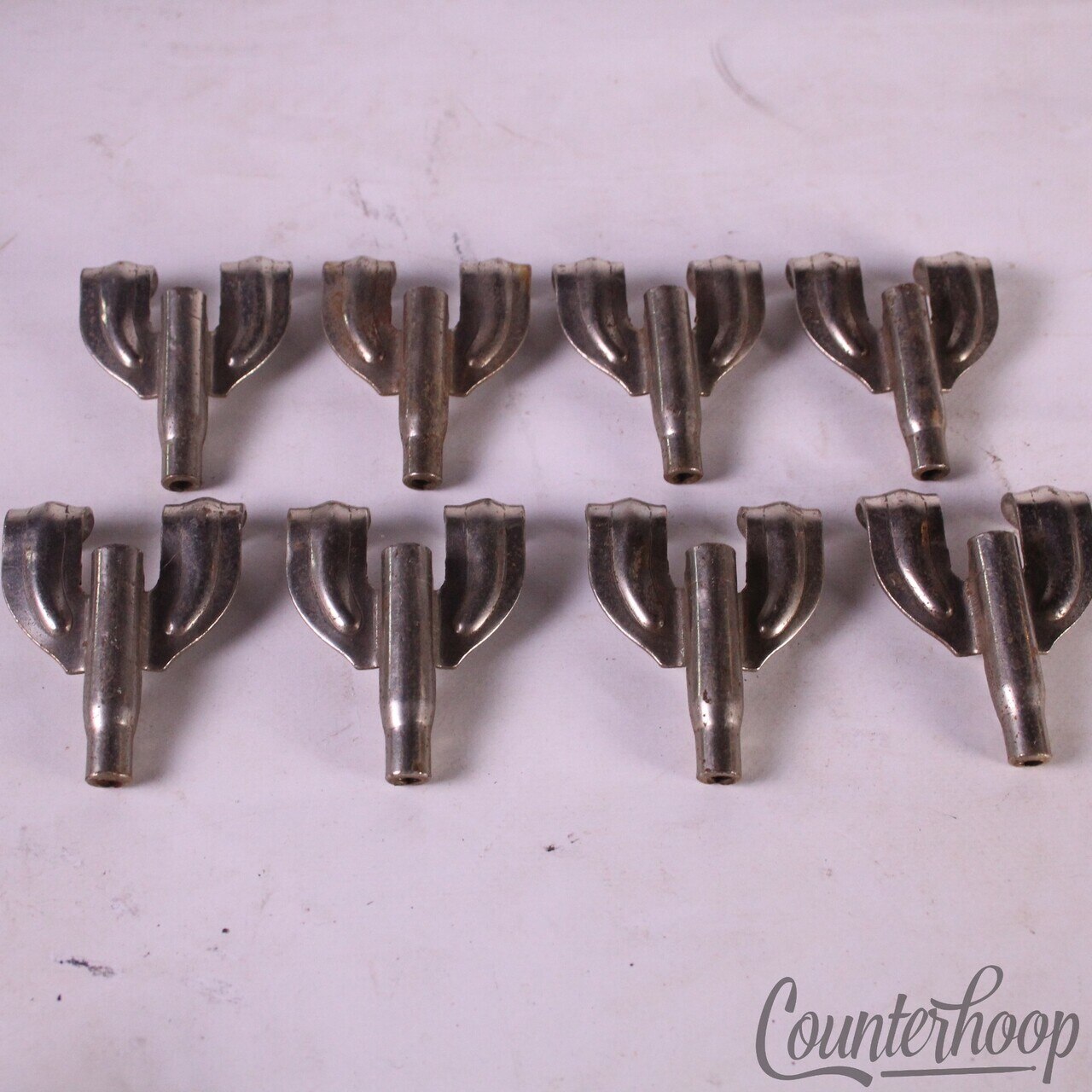 Ludwig 8x Bass Drum Threaded Single-Tension/T-Rod-Claws Nickel Marching 50s WFL* — main photograph