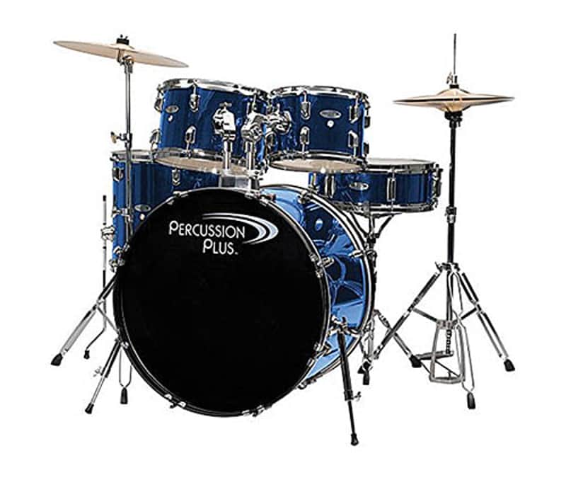 Percussion Plus PP4100BBL Brush Blue image 1