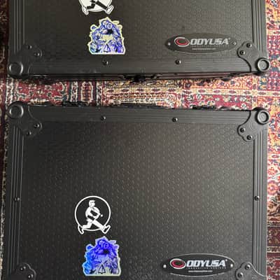 Two (2) Pioneer CDJ-2000 NXS w/ DeckSavers + Flight Cases image 2