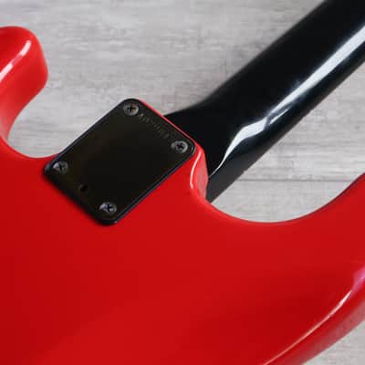 1985 Fender Japan Boxer "A Series" ST556 Boxer/Contemporary Stratocaster (Torino Red) image 11