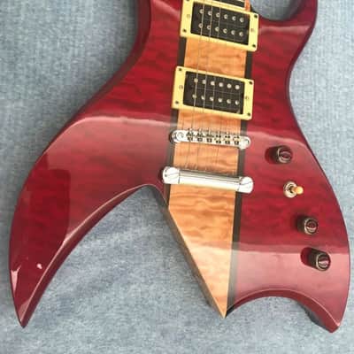 BC Rich Bich Neck-thru, mid-2000s, Gloss/Red image 2