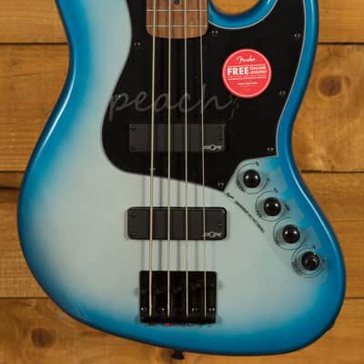 Squier Contemporary Active Jazz Bass HH - Roasted Maple - Sky Burst Metallic image 1