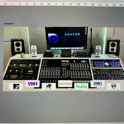 Buso Audio Desk for API The Box 2 2019 - White image 7