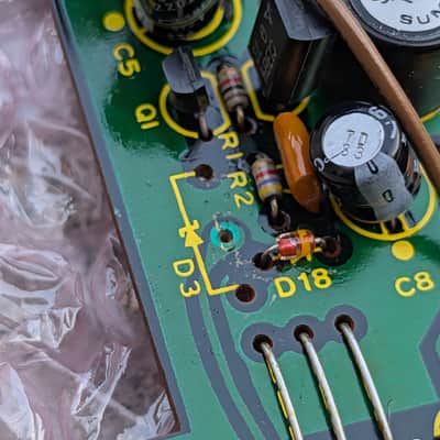 Roland TR-707 Complete PCB set 80s image 4