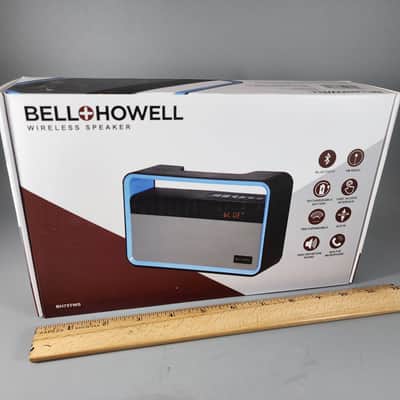 Bell + Howell BH75TWS True Wireless Stereo Link Neo-Retro Bluetooth Speaker image 10