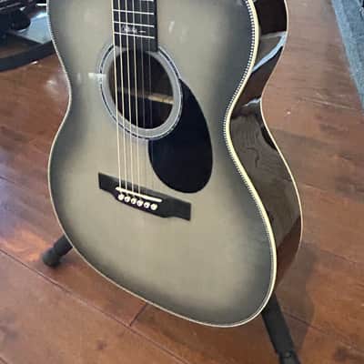 Martin OMJM John Mayer 20th Anniversary - Platinum Gray Burst / 4lbs. 8.9oz. #2911326 image 9