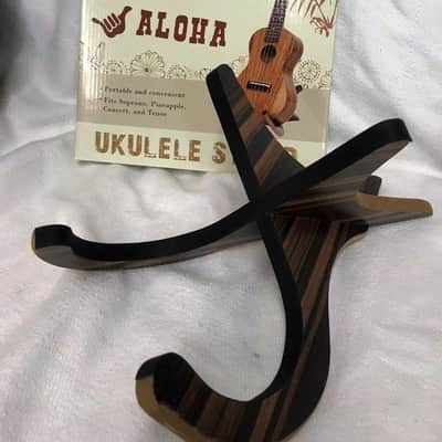 Lot of 10 PukanaLa easy to assemble DIY Wooden ukulele stands - Model USTD-WD image 2