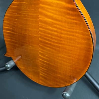 Gold Tone Grandmaster Elite F-Style Mandolin Honey Amber Finish w/ Hardshell Case image 11