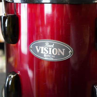 Pearl Vision Series 12" Birch Tom - Wine Red Wrap | 9x12" image 2