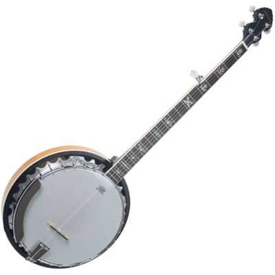 Alabama 5 string Mahogany Banjo, Sunburst Gloss image 2