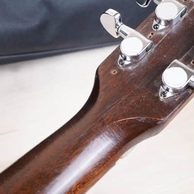 Gibson Melody Maker MOD 1964 Stained Mahogany Refinish Kahler Tremolo w/ Bag image 18