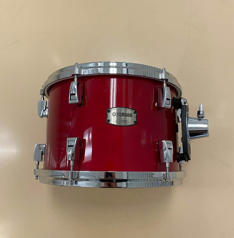 Yamaha Absolute Hybrid Maple 10x7 Tom Drum // Drum Set Red Autumn AHM Bild 1