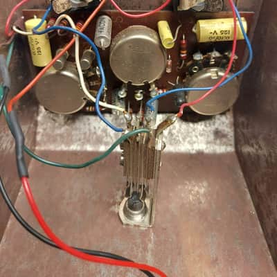 Elka Dizzy Tone Fuzz '60 vintage rare! SFT352 and OC44 germanium fuzz!! image 9