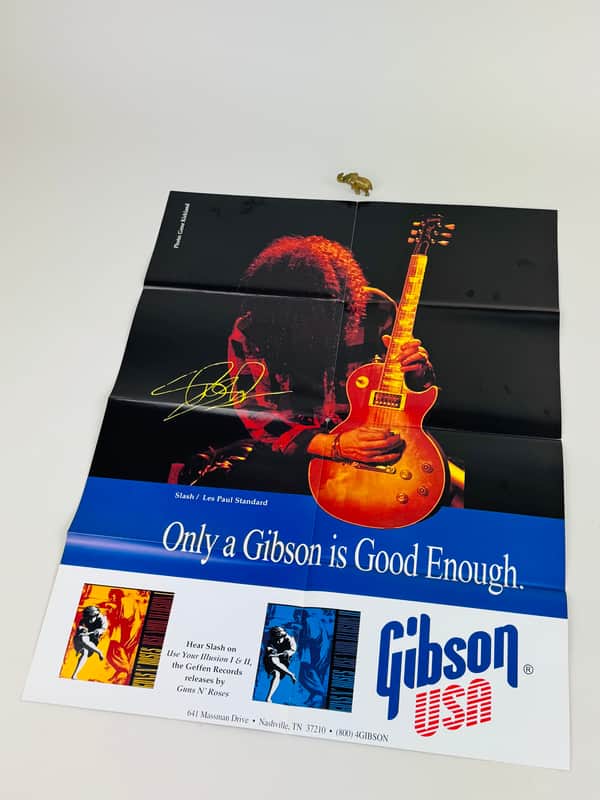 Gibson Gibson Slash Promotional Poster 1993 image 1