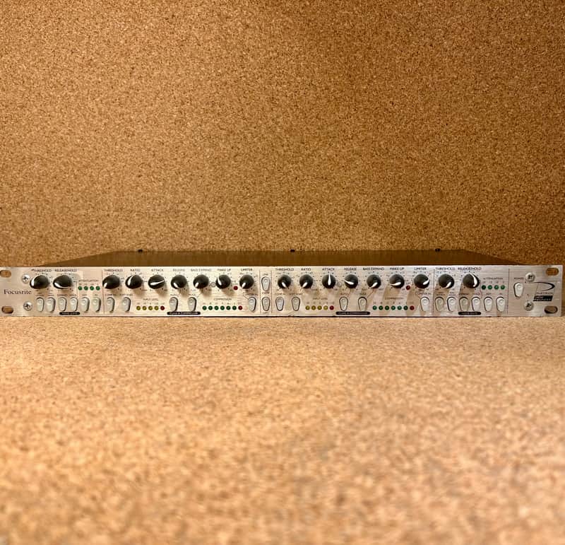Focusrite Platinum Compounder Stereo Compressor / Gate / Expander – Serviced – Warranty image 1