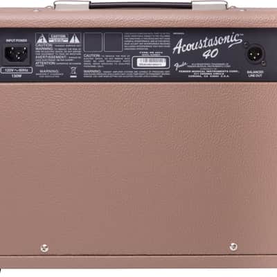 Fender Acoustasonic 40, 120V Model #: 2314200000 image 2