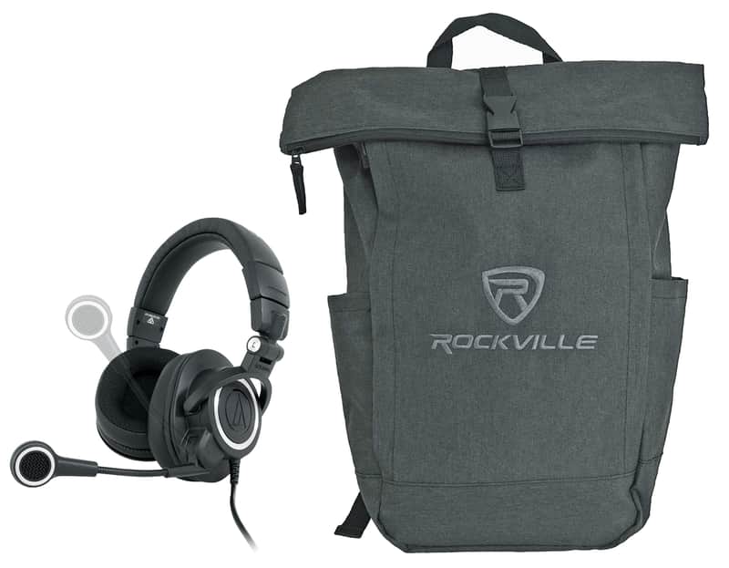 Audio Technica ATH-M50XSTS-USB StreamSet USB Headset+Mic 4 Gaming/Streaming+Bag image 1