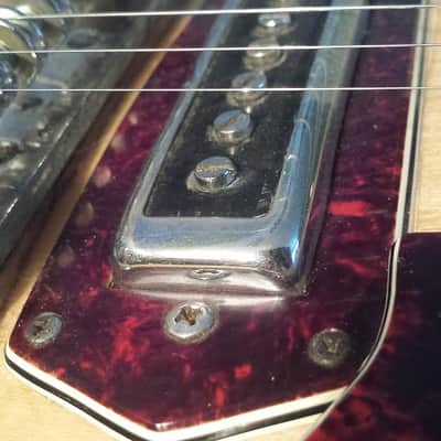 1960s Semi-Hollow Royal Artist Bruno Made-In-Japan 1960s Blonde Guitar image 11