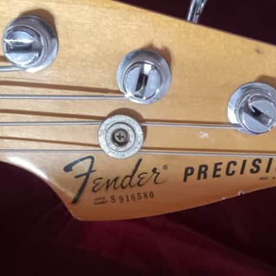 Fender Precision Bass Guitar 1978-1979 - Cherry Burst image 16