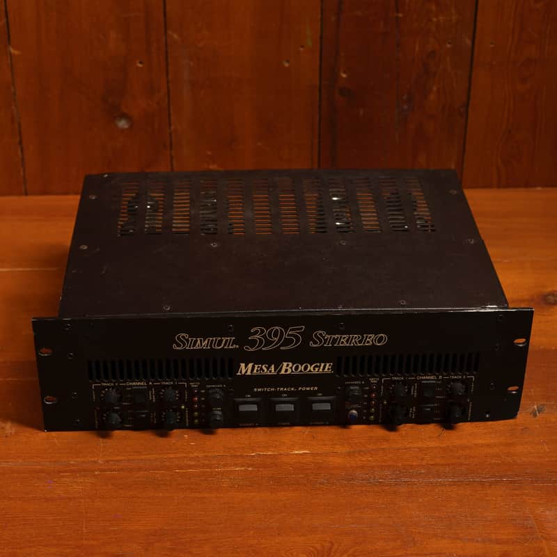 Mesa Boogie 395 Stereo Simul-Class 2-Channel 95-Watt pow/amp image 1