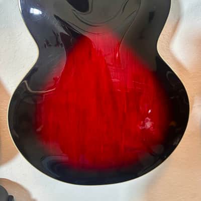 Ibanez Artcore AF75 2012 - Transparent Red Sunburst image 8