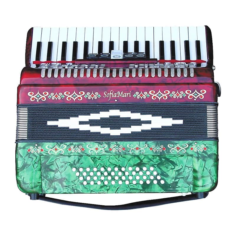 Sofiamari SM-3448 34 Piano 48-Bass Accordion image 1