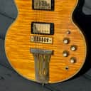 Gibson L-5S 1976 - a stunning & ultra rare Blonde Bad Boy w/a Center Seam Flamey Body & Long Tailpiece !