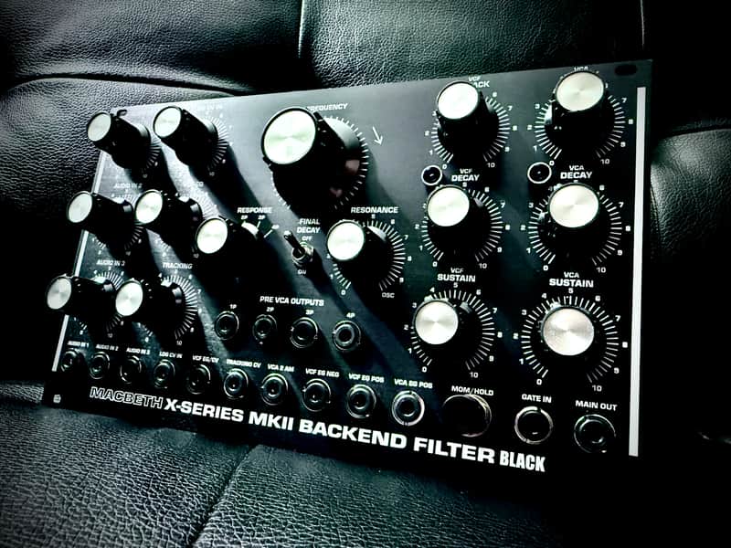*New in Box* Iconic MacBeth X-Series Backend Filter/Mixer/VCA/EG MK II Black - Fully Discrete Circuitry- Rare - Made in UK 🇬🇧 image 1