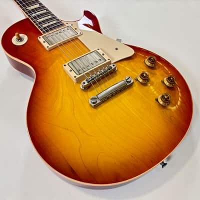 Gibson Les Paul Standard Reissue 1958 Custom Shop 2010 Washed Cherry Burst VOS image 6