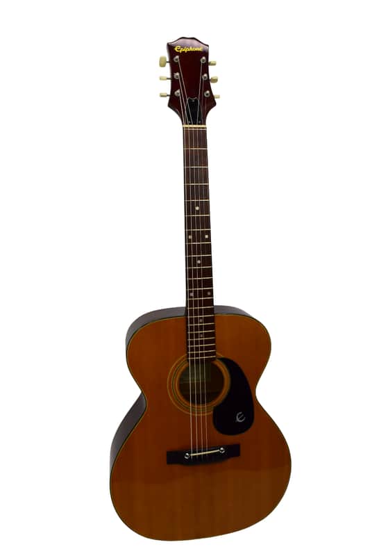 Vintage Epiphone FT-120 Acoustic Guitar, Natural image 1