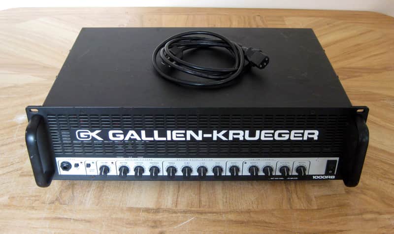 Gallien Krueger 1000RB Bass Amp Head image 1