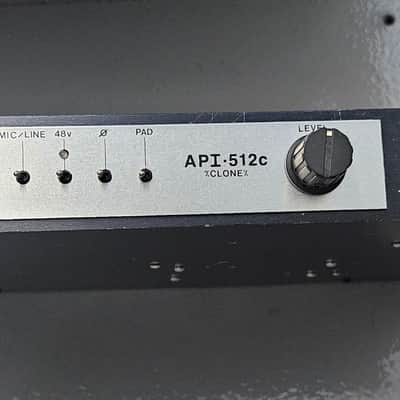 API 512C Mic Pre Amp %CLONE%  rackmount unit image 1