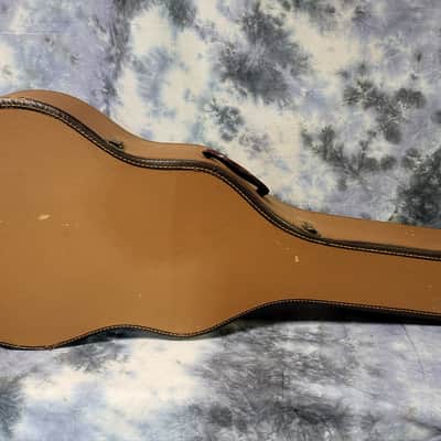 Vintage RARE 1950 Gibson Branded L5 L7 Arch Top Brown Soft Shell Guitar Case image 1