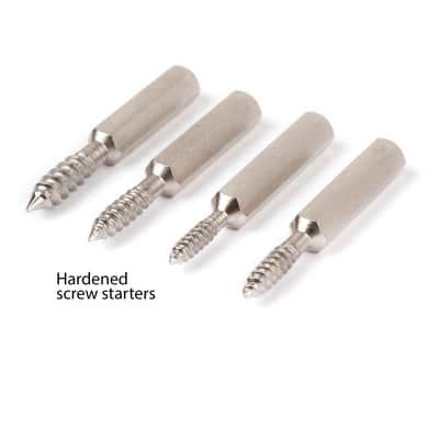 StewMac Guitar Tech Screwdriver Set - 36 Bit Set - Specifically for Fretted Instruments - Easy Grip Handle with Extender image 3