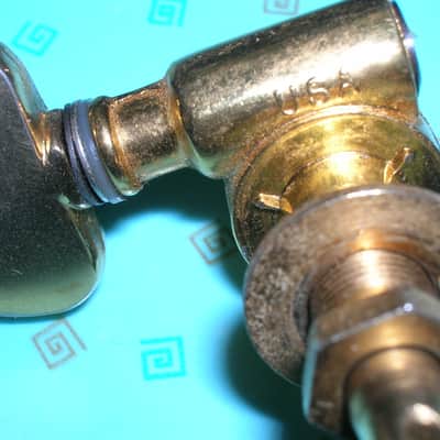 GROVER SINGLE 3x3 gold Rotomatic TUNER  BASS side  #2 image 3