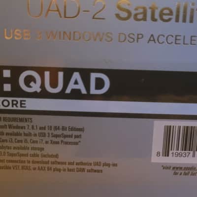 Universal Audio Usb Quad core Accelerator - Great image 1
