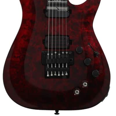 Schecter C-1 FR S Apocalypse Electric Guitar - Red Reign image 2