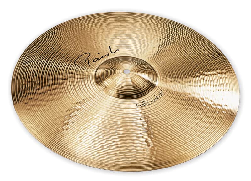 Paiste Signature Series 18 Inch Full Crash Cymbal l B8 Bronze Alloy l Hand Crafted in Switzerland l Model 4001418 image 1