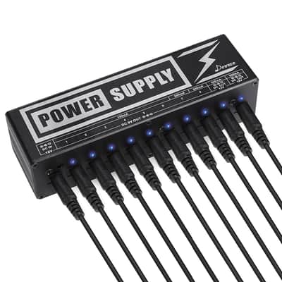 Guitar Effect Pedal Board Power Supply 10 Isolated DC Output for 9V/12V/18V Effect Pedals image 2