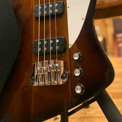Gibson ThunderBird 4 String Bass Tobacco Sunburst With Gibson Case, Strap, & COA image 13