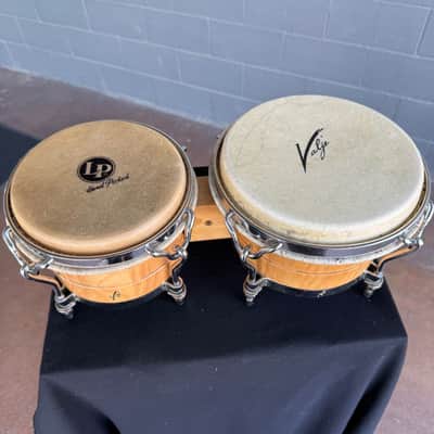 LP Latin Percussion Valje Bongo Set Pair w/ Hardshell Case (Rm4) image 6